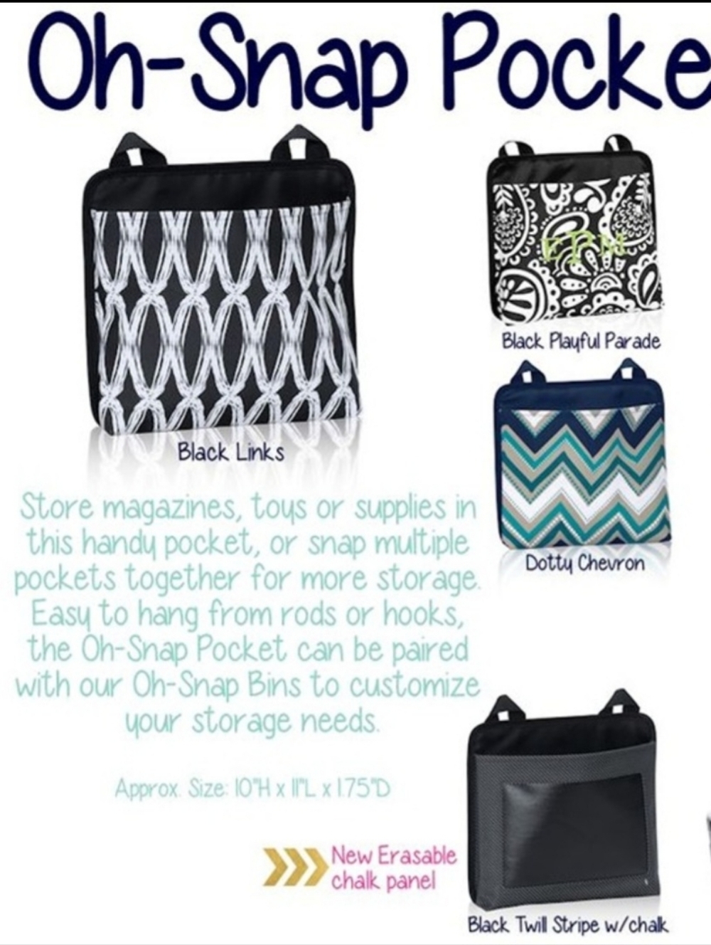 Thirty-One Oh Snap Pockets - Picture 2 of 2